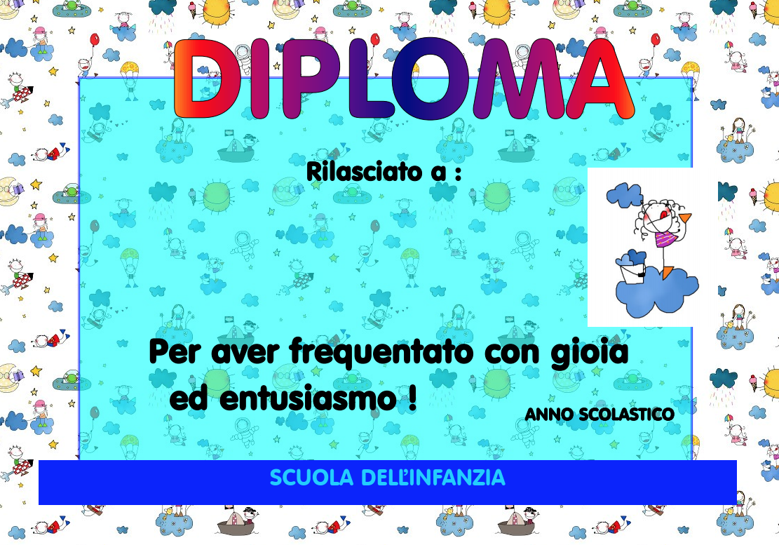 Diploma fine anno