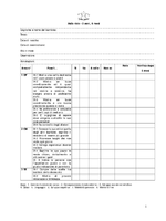 Griglia di valutazione nido 36 - 42 mesi